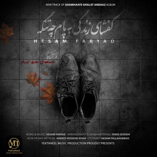 دانلود آهنگ جدید حسام فریاد به نام کفشای زندگی به پام چه تنگه