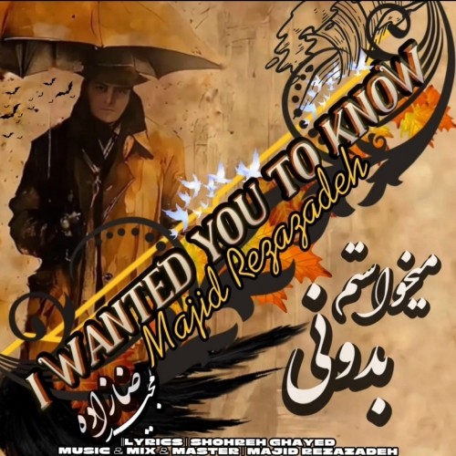 دانلود آهنگ جدید مجيد رضازاده به نام ميخواستم بدونى