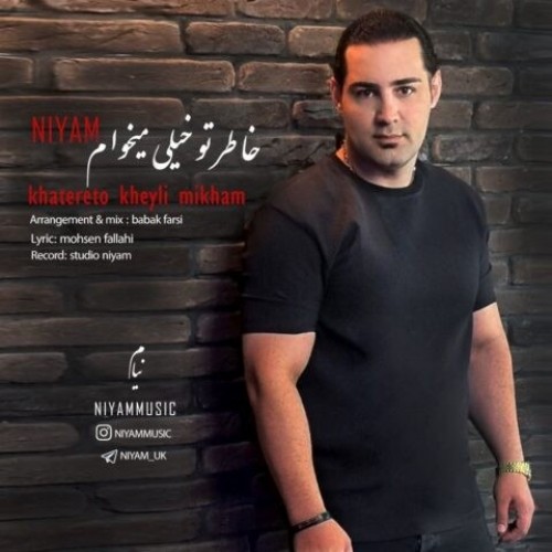 دانلود آهنگ جدید نیام به نام خاطرتو خیلی میخوام