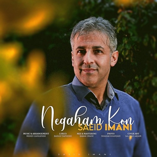 دانلود آهنگ جدید سعید ایمانی به نام نگاهم کن